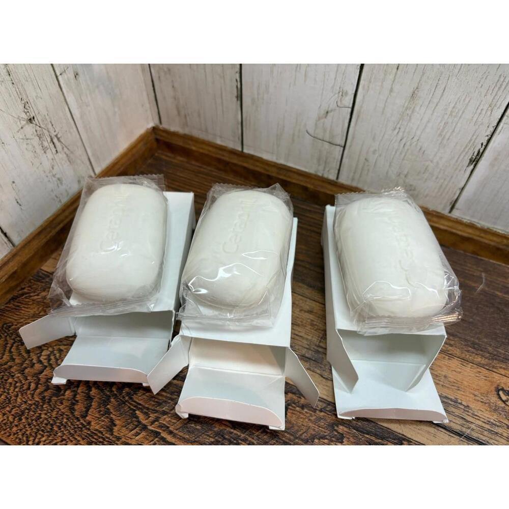 💫BRAND NEW Cetaphil Bar Soap, Deep Cleansing Face and Body Bar, Lot of 3💫 - Picture 3 of 3